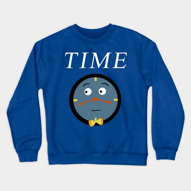 Time Crewneck Sweatshirt by Christastic